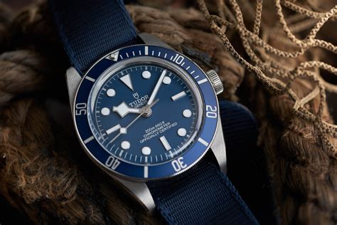 tudor black bay 58 blue nato strap|tudor 79030.